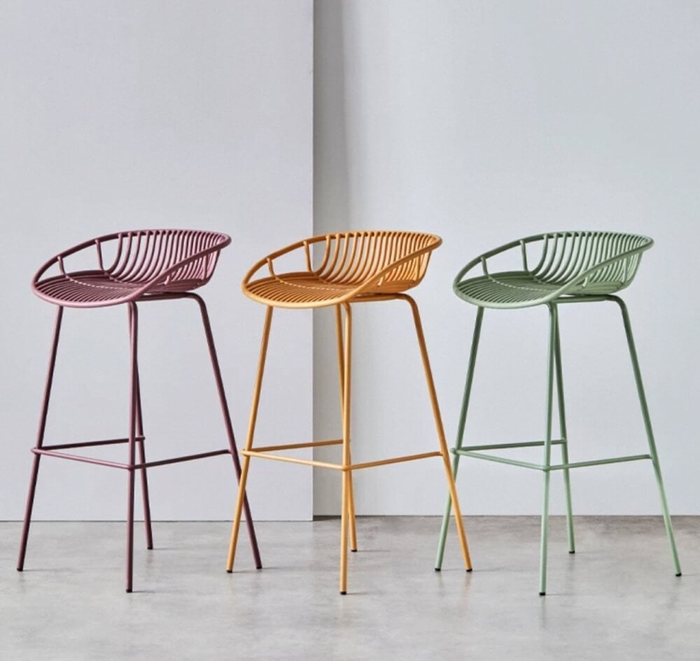 เก้าอี้บาร์ MY DOLLS HOUSE MAYU 60 ซม. สีม่วง_4